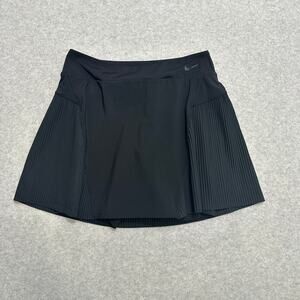 Nike Dri Fit Dry Golf/Tennis Skirt/Skort WMNS XS Black Pleated AV3646 Athletica